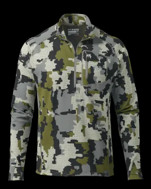 PRO Merino 200 Zip-T | Verde