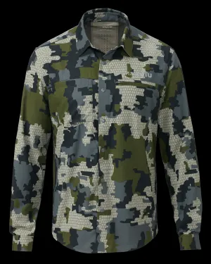 Mesa Vented LS Snap Shirt | Verde