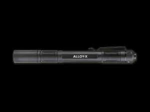 Alloy-X - Black , 1 White LED