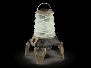 Helix Backcountry - Olive Drab / Tan , Helix: 1 white and 2 red LEDs