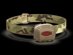 Quad Tactical - Multicam(R) , Quad Tac: 4 white LEDs with red, green and blue lenses