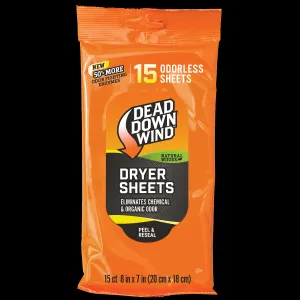 Dead Down Wind? Dryer Sheets - Natural Woods