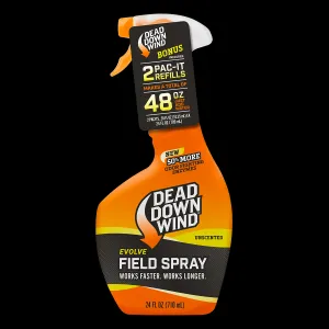Dead Down Wind Field Spray Pac-It  Combo - 48 oz.