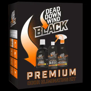 Dead Down Wind Black Premium 3 Piece Kit