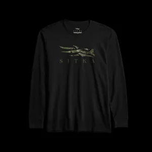 Icon Optifade Long Sleeve Tee Black Cover