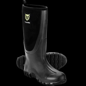 Rubber Boots for Men, Rain Boots with Steel Shank Neoprene