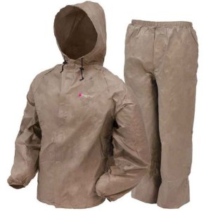 Frogg Toggs Women's Ultra Lite 2 Waterproof Packable Rain Suit - Khaki