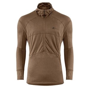 Men's Stone Glacier Avro Synthetic Long Sleeve 1/2 Zip Large Muskeg
