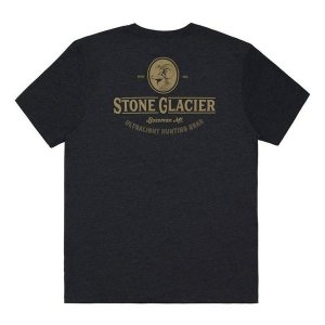 Men's Stone Glacier Bozeman Only T-Shirt  Charcoal Heather
