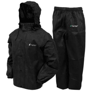 Frogg Toggs Men's Classic All-Sport Waterproof Rain Suit - Black