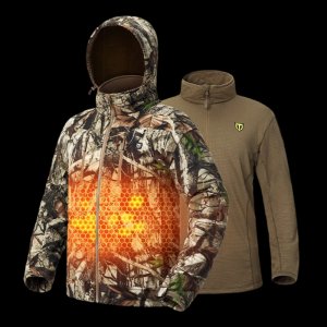 FLASH SALE SilenTrace Heated Hunting Jacket (2-Piece Set)