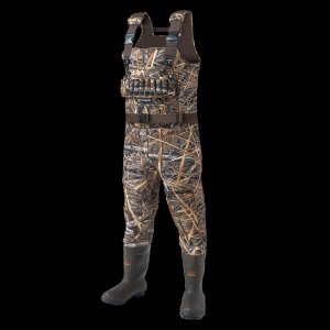 Seeker Pro Duck Waders for Hunting | Insulated Bootfoot Neoprene Men's Camo Chest Waders | Waterproof Hunting Bibs for Waterfowl Hunting