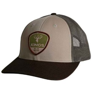 Kings Camo Shield Logo Patch Adjustable Hat - Tan/Brown