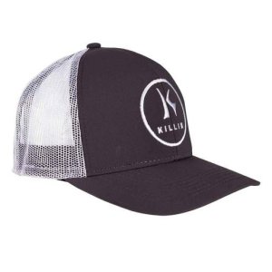 Killik Men' Solid Logo K Mesh Back Hat - Blue