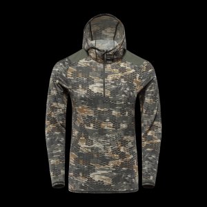 Tahr Merino Hooded Half-Zip LS Shirt