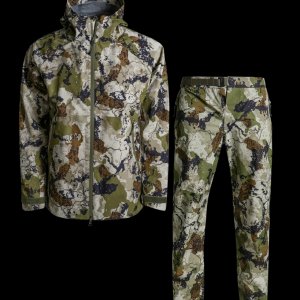 XKG Stormtrek Rain Bundle in XK7 hunting gear