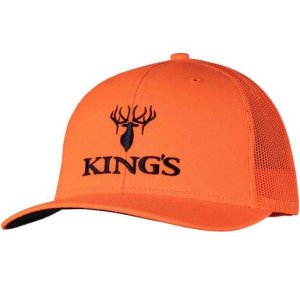 Kings Camo Men' Blaze Richardson Adjustable Hat - Blaze Orange