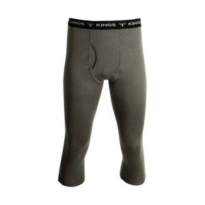 Kings Camo Men's Olive XKG FOUNDATION 260 Zip Off Merino Bottoms