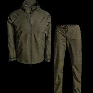 XKG Stormtrek Rain Bundle in Dark Forest hunting gear