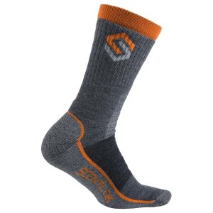 Midweight Merino Crew Sock - Charcoal