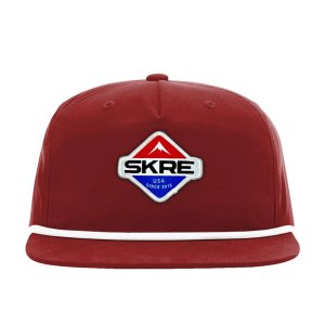 Patriotic Patch Hat - Flat Brim