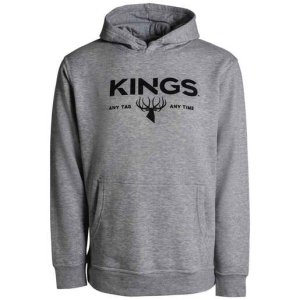 Kings Camo Men's Logo Casual Hoodie - Black