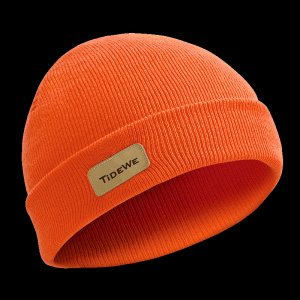 Blaze Orange Logo Hunting Beanie