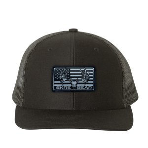 Deadhead Flag Patch Hat - Black