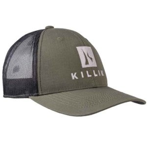 Killik Men' Logo Trucker Hat - Loden/Black