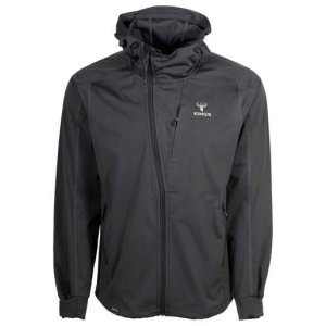 Kings Camo Men's XKG Tracker Softshell Hunting Jacket - Charcoal