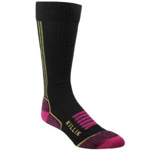 Killik Women's Lightweight Over the Calf Hunting Socks - Black