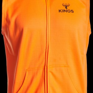Blaze Orange Hunter Fleece Vest