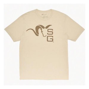 Men's Stone Glacier Ram T-Shirt  Natural