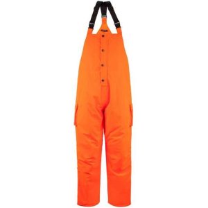 Huntworth Men's Blaze Orange Kittery Insulated Waterproof Hunting Bibs