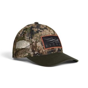 Sitka Icon Optifade Mesh Mid Pro Trucker Hunting Adjustable Hat One Size Deep Lichen Subalpine