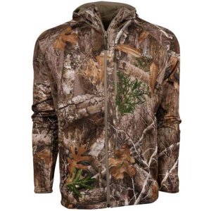 Kings Camo Men's Realtree Edge Full Zip Fleece Hunting Jacket