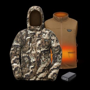 UniHeat Arctic 3-in-1 System Hooded Deerhunter Heated Jacket for Hunting