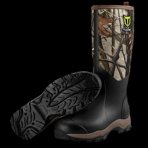 Hunting Boots for Men 16", 6mm Neoprene and Rubber Boot