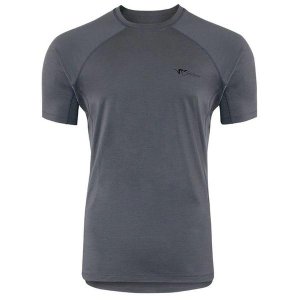Men's Stone Glacier Chinook Merino T-Shirt  Tall Granite Grey