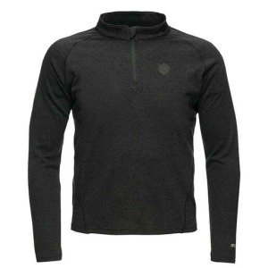 ScentLok Men's BE:1 Trek Base Blackout Merino Wool Long Sleeve Base Layer Shirt